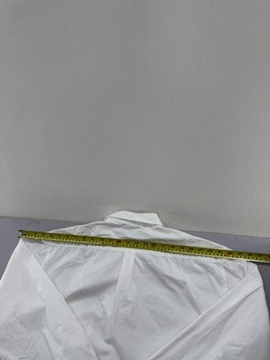 Ralph Lauren White 100% Cotton Classic Fit Button Down Shirt