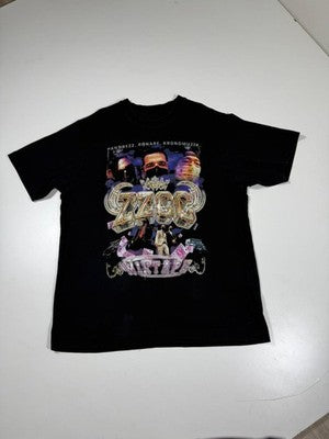 Stanley Stella Freetyler Music Graphic Black Cotton T-Shirt S Regular Fit