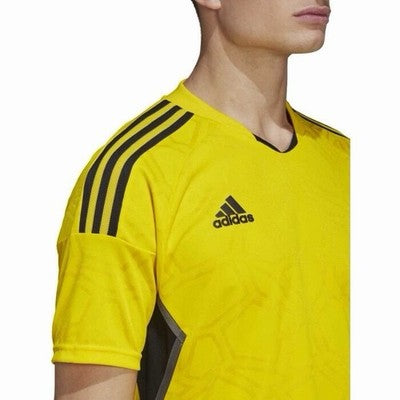 NWT Adidas Yellow Condivo 22 Match Day Soccer Futbol Jersey XL