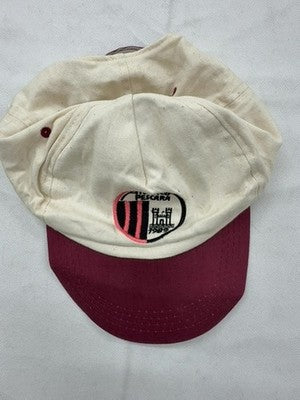 Cream Sports Team Logo Cotton Hat Unisex Adult Cap