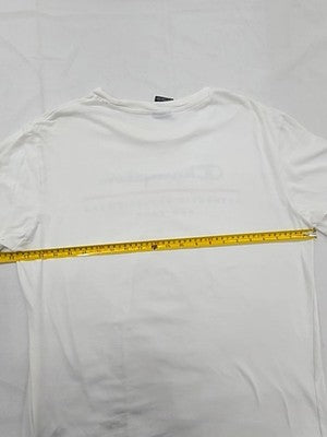 Champion NY Graphic T-Shirt White Men's Size XL Short Sleeve