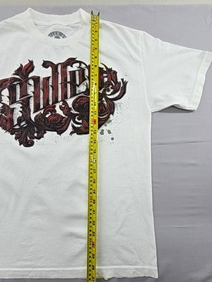 Sullen White Tattoo Crewneck Short Sleeve Medium T-Shirt