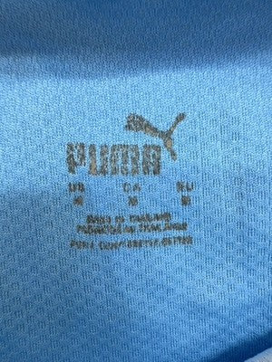 Puma Men's Blue M Short Sleeve Jersey 100% Polyester Crewneck