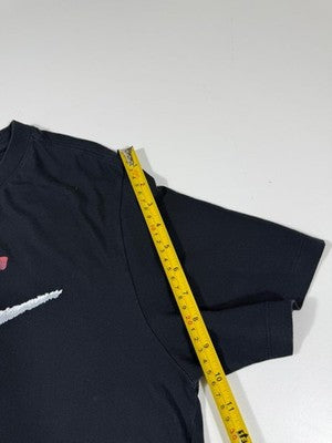 Nike Men's Black The Nike Tee T-Shirt M Short Sleeve Crew Neck Logo