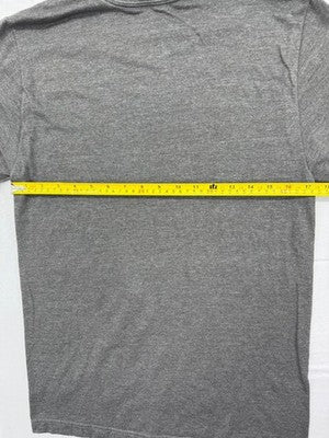 Nike Men's Grey S Short Sleeve Sportswear T-Shirt Embroidered Swoosh