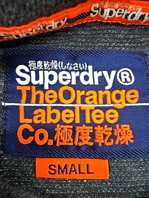 Superdry Men's Small Midnight Marl Short Sleeve Crew Neck Cotton T-Shirt