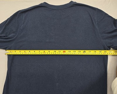 Nautica Men's Long Sleeve Navy Sleep T-Shirt Size S