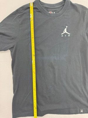 Jordan XL Black Oversized Cotton T-Shirt Jumpman Logo Crewneck