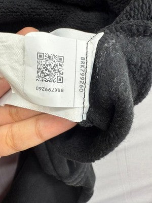 The North Face Men's Grey Pullover Hoodie XS Cotton Blend