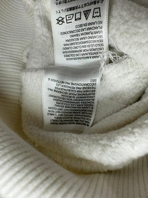 The North Face Men's White Cotton Pullover Hoodie XL Regular Long Sleeve
