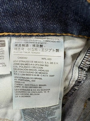 Levi's 510 Skinny Jeans Men 30x32 Dark Wash Stretch Denim