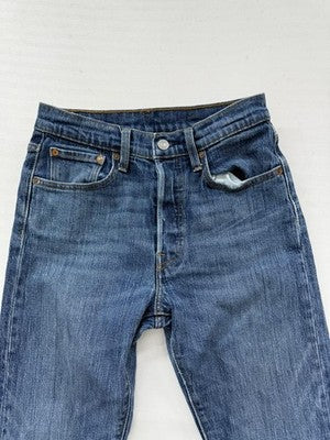 Levi's 501 Straight Jeans Women S Medium Blue