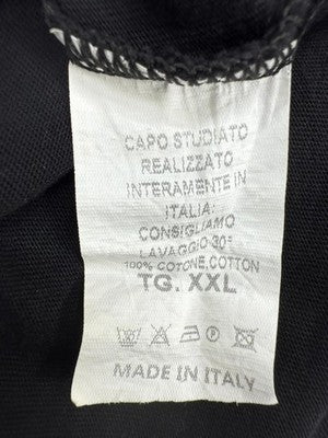 Adidas Originals Trefoil Logo Black XXL Men's Cotton T-Shirt Italy