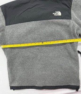 The North Face Men's M Grey/Black Heavyweight Full Zip Fleece Jacket