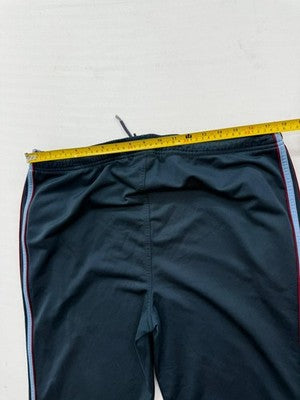 Adidas Men's Navy 3-Stripes Track Pants M Vintage Relaxed