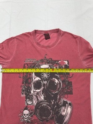 Scorpion Bay Men's Red Nuclear Graphic T-Shirt Regular Cotton NWT