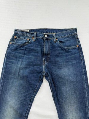 Levi's 512 Slim Taper Jeans Men W34 L32 Dark Wash Stretch