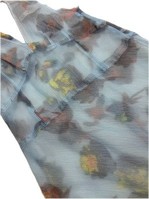 NWT Zara Mixed Printed Dress Limited Edition Short Sleeve Midi Dress Size M