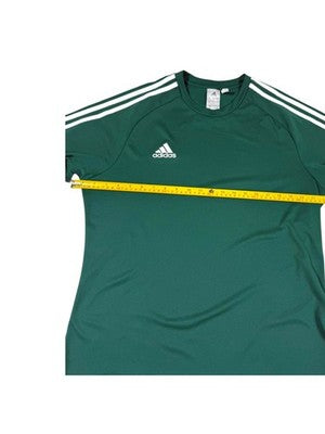 Adidas Women's L Green Climalite Practice Jersey L Moisture Wicking