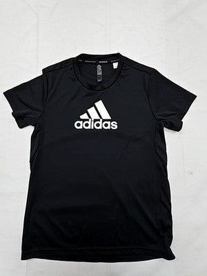 Adidas Primeblue Men's Black T-Shirt S Loose Fit Ocean Plastic Logo
