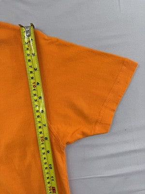 Hugo Boss Men's Orange Crew Neck Short Sleeve T-Shirt M Cotton