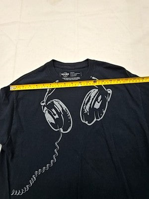 Hard Rock Cafe Black Music Graphic T-Shirt M 100% Cotton