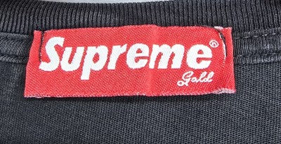 Supreme Box Logo Black Cotton T-Shirt XL Regular Fit Italy