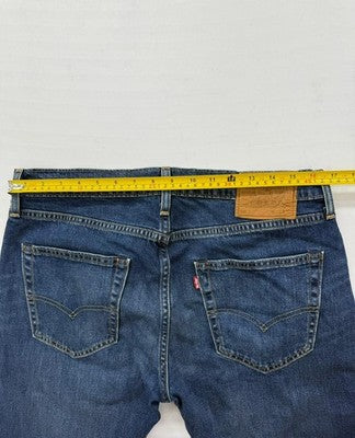 Levi's 512 Slim Taper Jeans Men W34 L32 Dark Wash Stretch