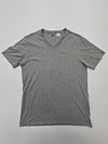 Levi's Men's Gray Jersey – Size M, Heather V- Brand Department, V-Neck – Ref 899BD
