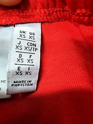Adidas Women's Red 3-Stripes Track Pants XS Originals