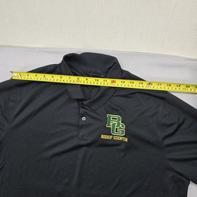 Nike Dri-FIT Black XL Short Sleeve Polo Golf Shirt Men