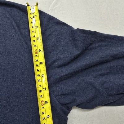 Nautica Men's Long Sleeve Navy Sleep T-Shirt Size S