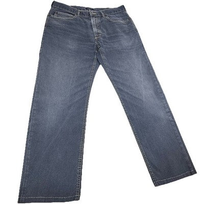Burberry London Men's Dark Grey Straight Jeans Size 32Wx38L