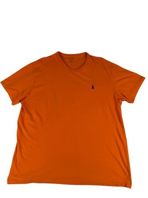 Polo Ralph Lauren Men's Orange Short Sleeve T-Shirt L