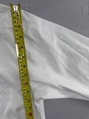 Ralph Lauren White 100% Cotton Classic Fit Button Down Shirt