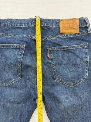 Levi's 512 Slim Taper Jeans Men W34 L32 Dark Wash Stretch