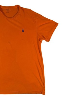 Polo Ralph Lauren Men's Orange Short Sleeve T-Shirt L