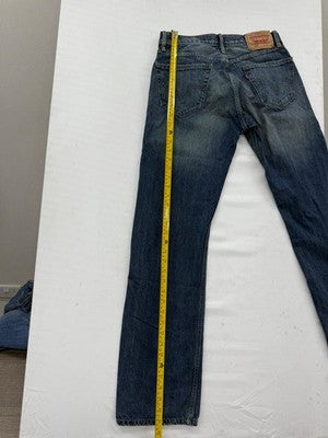 Levi's 505 Men's 30x32 Medium Wash Straight Fit Stretch Jeans