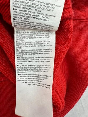 Nike Kobe Bryant Red Crewneck Sweatshirt Men's L Fleece Long Sleeve