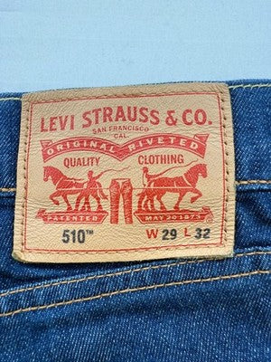 Levi's 510 Skinny Jeans Men's Dark Wash 29x32 Vintage Stretch
