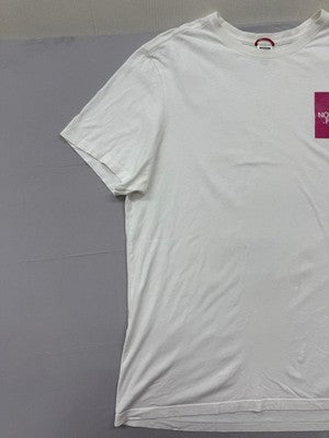 The North Face Men's XL White Short Sleeve Crewneck Logo T-Shirt