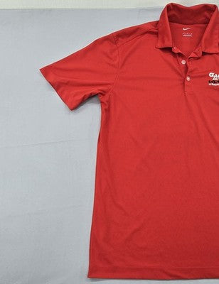 Nike Red XL Golf Polo Dri-FIT Short Sleeve Men's