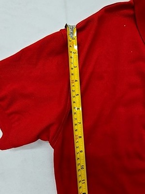Lacoste Red Cotton Polo Shirt Men Short Sleeve Size 5 France
