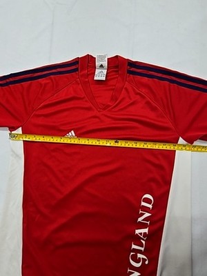 Adidas England Home Jersey 2006 World Cup Men's Size D Red