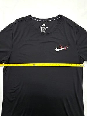 Nike Men's Black XXL Athletic Cut Cotton Crewneck T-Shirt