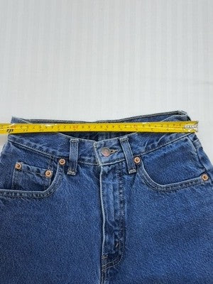 Blue Straight Denim Jeans Unisex Adult 38” Waist Regular 5-Pocket Button