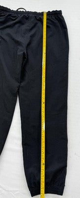 Umbro Men's Black Track Pants L Regular Fit Tapered Athletic