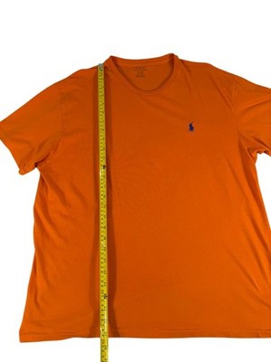 Polo Ralph Lauren Men's Orange Short Sleeve T-Shirt L