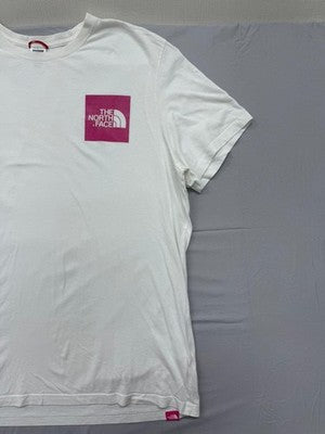 The North Face Men's XL White Short Sleeve Crewneck Logo T-Shirt