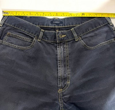 Burberry London Men's Dark Grey Straight Jeans Size 32Wx38L Free Shipping